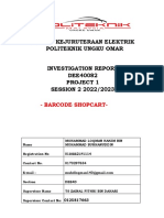 Jabatan Kejuruteraan Elektrik Politeknik Ungku Omar Investigation Report DEE40082 Project 1 SESSION 2 2022/2023