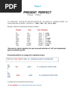 Explicacion Present Perfect 2DO MEDIO