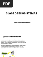 Clases de Ecosistemas - Ecologia & Medio Ambiente