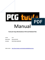 Pcgtools Manual