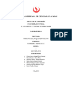 Universidad Peruana de Ciencias Aplicadas: Facultad de Ingeniería Ingeniería Industrial