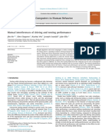 He, J., Chaparro, A., Wu, X., Crandall, J., & Ellis, J. (2015) - Mutual Interferences of Driving and Texting Performance