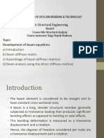 Structural Analysis Week 8