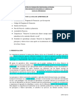 Guía #1. INTERACTUAR EN LOS CONTEXTOS PRODUCTIVOS Y SOCIALES EN FUNCIÓN DE LOS PRINCIPIOS Y VALORES NUEVA