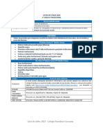 Lista de Útiles 6º Básico Tradicional - 2023