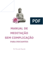 Manual de Meditação Sem Complicação para Iniciantes