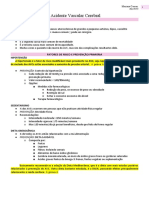 Aula 1 - Acidente Vascular Cerebral