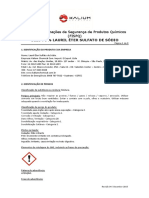 Ficha de Informações de Segurança de Produtos Químicos (Fispq)