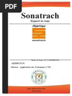 Sonatrach: Rapport de Stage