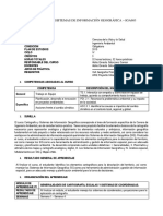 Curso: Cartografía Y Sistemas de Información Geográfica - Iga603