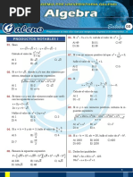 Algebra Ciclo Intesivo Productos Notables