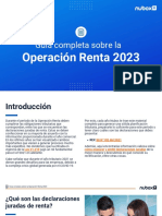 Guía Completa Sobre La: Operación Renta 2023