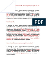 O Processo de Substituição de Alguns Quês