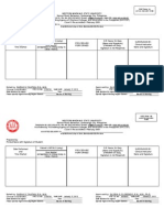 ODC Form 1A: Procedure Performed