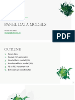 Topic 9: Panel Data Models