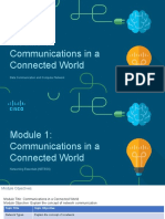 Communications in A Connected World: Data Communication and Computer Network