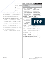 English Pre Intermediate 14