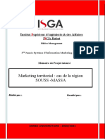 Rapport Marketing Territorial Cas SOUSS MASSA