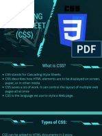 Cascading Style Sheet (CSS)