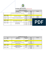 IGCSE Taster 2022 Schedule