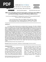 Effects of Varying Dietary Levels of Carica Papaya Seed Meal Powder (PSM) On Growth and Histology of Gonads in Oreochromis Niloticus Larvae