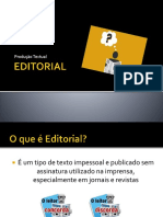 O Gênero - Editorial