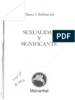 Diana S Rabinovich 1991 Sexualidad y Sig PDF