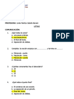 Práctica 1 - 2do Primaria