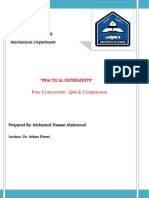 Free Convection Quick Comparsion