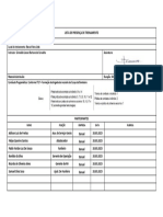 Lista de Presença NR23 Básico