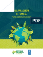 Guía para Cuidar El Planeta