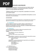 Técnicas de Identificación Y Caracterización: Electroforesis