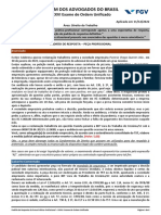 Gabarito Justificado - Direito Do Trabalho-05 PDF