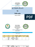 Action Plan in MTB Mle