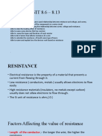 Components Using Resistance