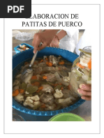 Jgtr-Elaboracion de Patitas de Puerco