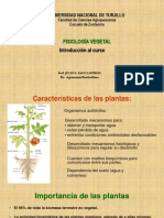 A. Fisiología Vegetal Como Ciencia