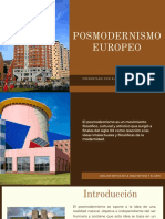 Posmodernismo Europeo