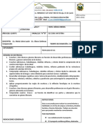 Tareas Diagnosticas Quinto Grado