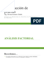 Análisis Factorial