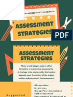 Assessment Strategies (Classroom Assessment in Science)