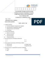 CA1 REVISION Question Paper