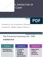 Insolvency Petition