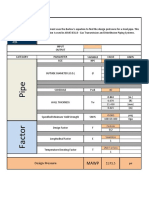 Barlow Equations Steel Pipe Asme b31.8 Gas Transmission and Distribution