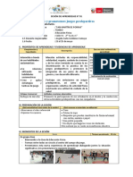 Sesión de Aprendizaje N°1-2°ef