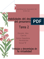 Ventajas y Desventajas Tarea 2