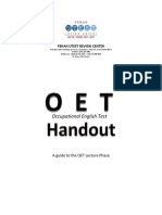 Oet Review