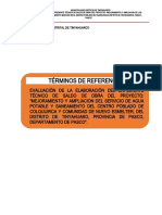 TDR Evaluacion