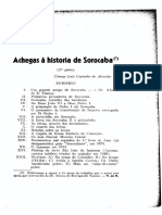 ALMEIDA, Aluísio - Achegas A História de Sorocaba, Revista IHGSP Vol. 36 PDF