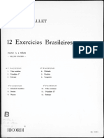 Gallet, Luciano - 12 Exercícios Brasileiros (4 Mãos) (Completo) PDF